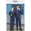 Polyester cotton thickened long sleeve overalls